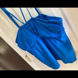 Time and Tru XL Blue Womens’ Tankini
